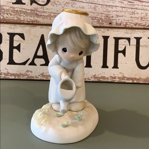 Precious Moments Figure Some Plant Some Water….